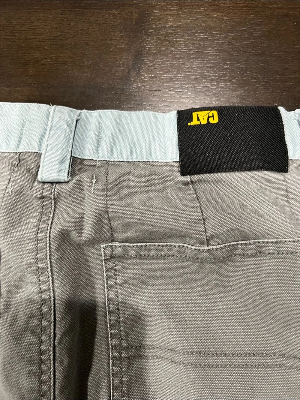 Caterpillar Reclaimed Men's Canvas Work Pants Gray Size 30 Construction